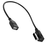 Cavo Adattatore USB AMI MDI Compatibile per Audi A3 A4 A5 A6 A8 Q5 Q7 VW Golf Passat Tiguan Interfaccia Musica Ricevitore MMI Plug&Play Audio HD Compatibile per Penne USB e Hard Disk