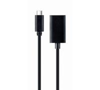 Cavo Adattatore USB-C a DisplayPort 4K 15 cm Nero Gembird