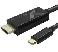 Techly Cavo Adattatore USB-C™ Maschio a HDMI 2.0 4K Maschio 2m Nero