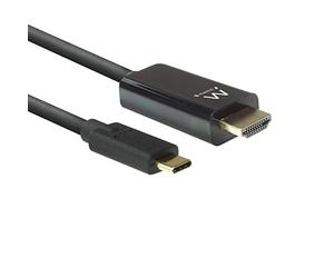 Cavo Adattatore USB-C a HDMI maschio, cavo USB tipo C a HDMI 4K 60Hz 2 metri, Compatibile con Macbook Pro M1, Huawei Mate, Surface, 2 mt