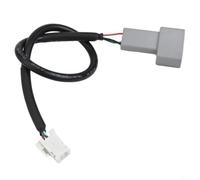 Cavo adattatore USB per auto per Hyundai Multimedia System 4 pin femmina a maschio connettore interfaccia 20 cm ABS nero installazione diretta radio posteriore montaggio (4 pin)