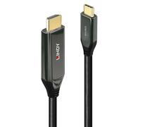 Cavo Adattatore USB Tipo C a HDMI - LINDY - 8K60 - 3m - HDMI 2.1 - Connettore placcato oro