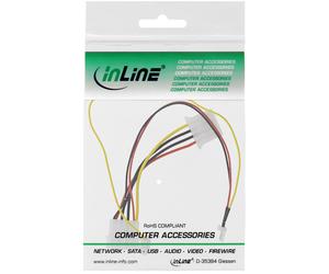 Cavo adattatore ventola - da 12 V a 7 V - con segnale tachimetro NEW