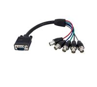 Cavo Adattatore VGA HD15 a 5 BNC RGBHV StarTech.com 30 cm Maschio a Femmina