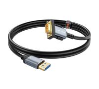 Cavo Adattatore Video DisplayPort a VGA 1.8m Risoluzione Full HD 1080p 60Hz
