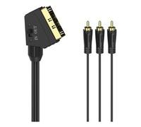 Cavo adattatore Video Rca Scart Black 1,5m 00205156
