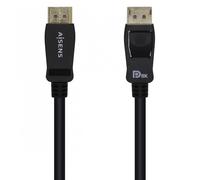 Cavo Aisens Displayport V1.4 maschio/maschio 50 cm Nero