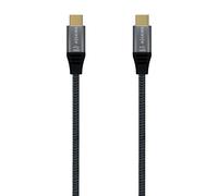 AISENS CABLE USB 2.0 TIPO A107-0628 USB TIPO-C MACHO USB TIPO-C MACHO 1M GRIS