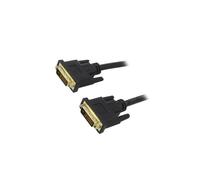Cavo AK-AV-06 DVI-D (24+1) maschio, su entrambi i lati 1,8 m nero AKYGA