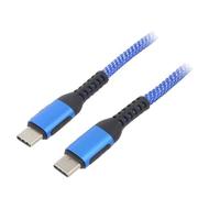 Cavo AK-USB-38 USB 2.0 USB C-Spina, nichelato su entrambi i lati 1,8 m AKYGA