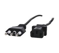 CAVO ALIMENTAZIONE C13 con spina Italiana - 1,5 metri