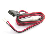 CAVO ALIMENTAZIONE CB 2 FILI, ALAN 48/68 e SIMILI Conn. 3 PIN Molded e Fuse 3A