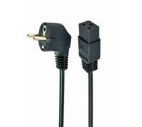 Cavo alimentazione Gembird Type F C19 1.8m nero 16A connettore maschio-femmina