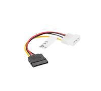 Cavo alimentazione interna Lanberg CA-HDSA-10CU-0015 0,15 m Molex a SATA