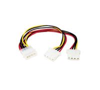 Cavo alimentazione interna StarTech.com PYO2L Molex Y 23 cm 1x Maschio 2x Femmina