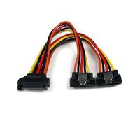 Cavo alimentazione interna StarTech PYO2LSATA SATA 15 cm Y Splitter Latching