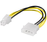 GOOBAY 51362 - Connettore Molex a 4 pin > Connettore a pin P4, 16 cm