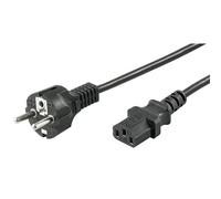 Cavo alimentazione Microconnect PE020410 1 m CEE7/7 C13 250 V 10 A Nero