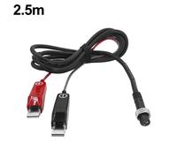 Cavo Alimentazione Mulinello da Pesca Elettrico 2 Fori per DAIWA per MIYA Modell