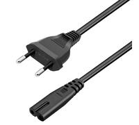 Cavo alimentazione PCCOM Essential C7 Schuko 1.8m Nero 250V 2.5A universale figura 8