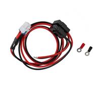 Cavo alimentazione per radioamatori 12AWG Cablaggio rosso | Gruppo singolo per comunicazione backup mobile all ' aperto