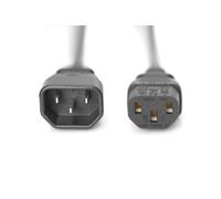 Digitus ASSMANN Electronic AK-440201-018-S 1.8m Accoppiatore C13 Accoppiatore C14 Nero cavo di alimentazione