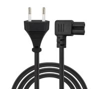 Cavo alimentazione SAVIO Cl-186 5m angolato nero IEC C7 CEE7/16