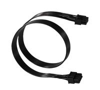 Cavo Alimentazione Scheda Grafica per Corsair, Lunghezza 60cm Cavo Alimentazione GPU a 8 pin Cavo Alimentazione Scheda Grafica Compatibile con Corsair Tipo 3 Tipo 4 PSU Non per EVGA PSU(Nero)