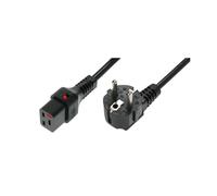 Cavo Alimentazione Server 3x1,5 Schuko Angolare/C19 Dritto M/W