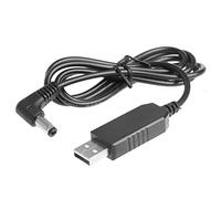 Cavo alimentazione USB Step Up da 5 V a 24 V 5, 5x2, 1 mm per strisce LED router WiFi
