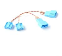 Cavo altoparlante adattatore per impianto stereo BMW retrofitting cablaggio basso collegamento and play, 2 pezzi blu 18 cm