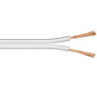 Goobay Cavo per altoparlanti 67750 CCA 2x2,5 mm 10 m Bianco