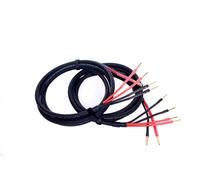 Cavo altoparlante bifilare Van Damme serie nera 4x coppia terminata da 2,5 mm