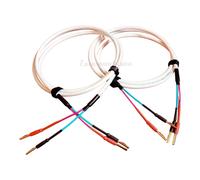 Cavo altoparlante linea bianca Van Damme 2 x coppia terminata da 2,5 mm