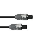 Cavo Altoparlanti SOMMER CABLE Speakon 2x2.5mm² 2.5m Nero - Qualità Profession