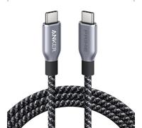 Cavo Anker Prime da USB-C a USB-C Cavo in nylon intrecciato 240 W 90 cm Grigio