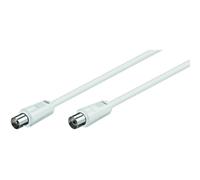 Cavo Antenna Maschio/Femmina Mt 150 Colore Bianco