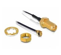 Cavo antenna Delock RP-SMA a I-PEX 20 cm nero