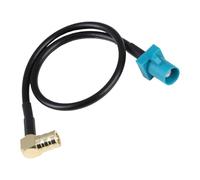 Cavo antenna Fakra su SMB, RG174 Fakra maschio a SMB femmina adattatore antenna 20 cm, Fakra Z maschio a SMB cavo adattatore per unità Android Head Unit, DAB+ GPS FM autoradio prolunga