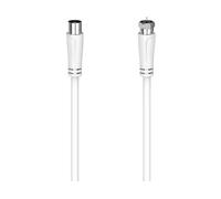 Hama Cavo connettore SAT, connettore - spina coax. 3,0 m, 90 dB