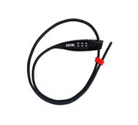 ZEFAL K-Traz Zip3 XL - Lucchetto Bici Combinazione - Catena con Lucchetto Casco - Antifurto Casco Moto e Bici - 100g