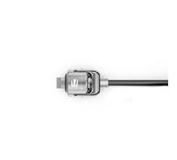 Cavo antifurto Compulocks CL15 Chiave rotonda Nero Argento