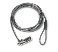 Cavo antifurto Dicota D30885 2 m combinazione acciaio TPR nero
