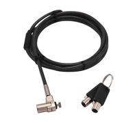 Cavo antifurto Dicota D31831 2 m Chiave rotonda Nero Argento