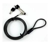Cavo antifurto Gearlab GLB220103 1,8 m con chiave acciaio carbonio nero