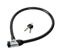 Cavo antifurto in acciaio Ø 15 mm 80 cm Plastificazione antigraffio. Doppia CA-0