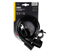 Cavo antifurto in acciaio a spirale Ø 10 mm - 120 cm