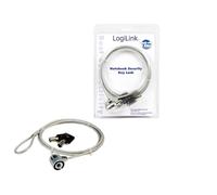 Cavo Antifurto LogiLink Notebook Security Lock 1.5m Chiusura a Chiave