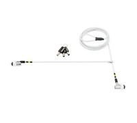Cavo antifurto Mobilis 1,8 m chiave acciaio bianco