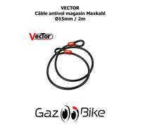 Cavo antifurto Quad VECTOR Maxkabl-Ø15 mm/2 m